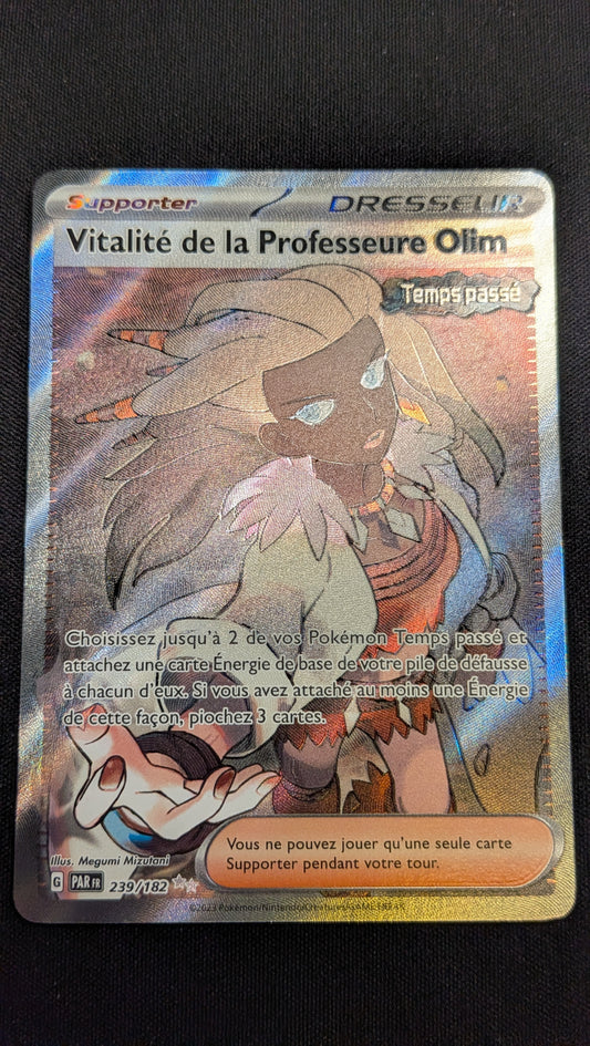 Vitalité de La professeure Olim 239/182