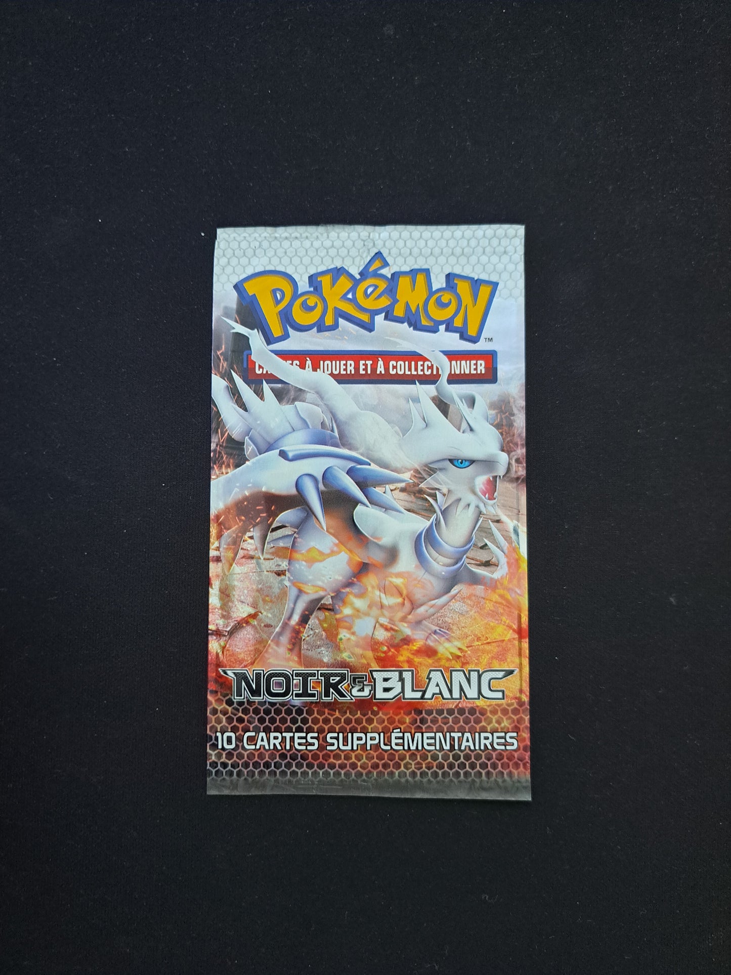 Booster Vide - Noir et Blanc Reshiram
