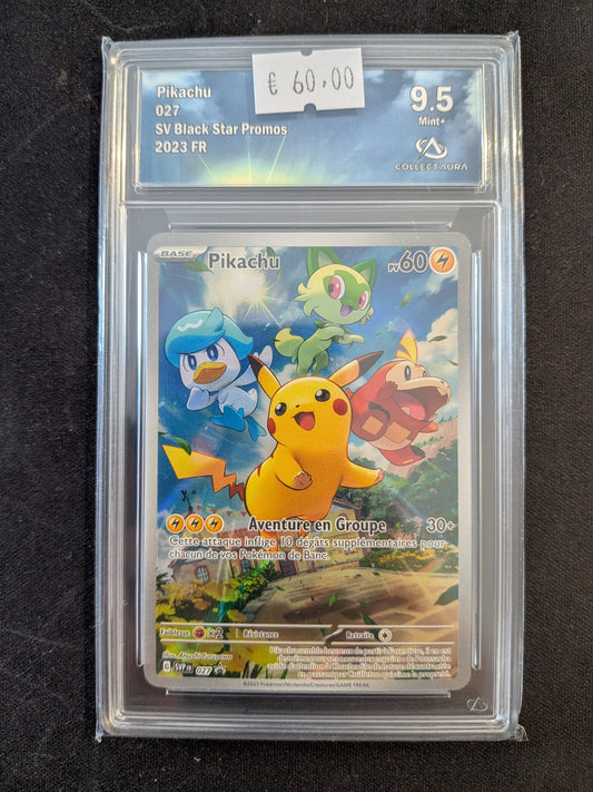 Pikachu SV027 CA 9.5