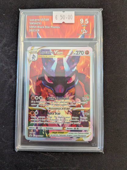 Lucario Vstar Swsh291 CA 9.5