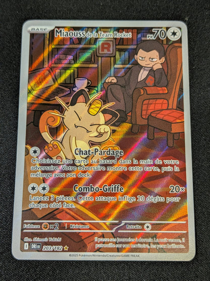 Miaouss de la Team Rocket 203/182