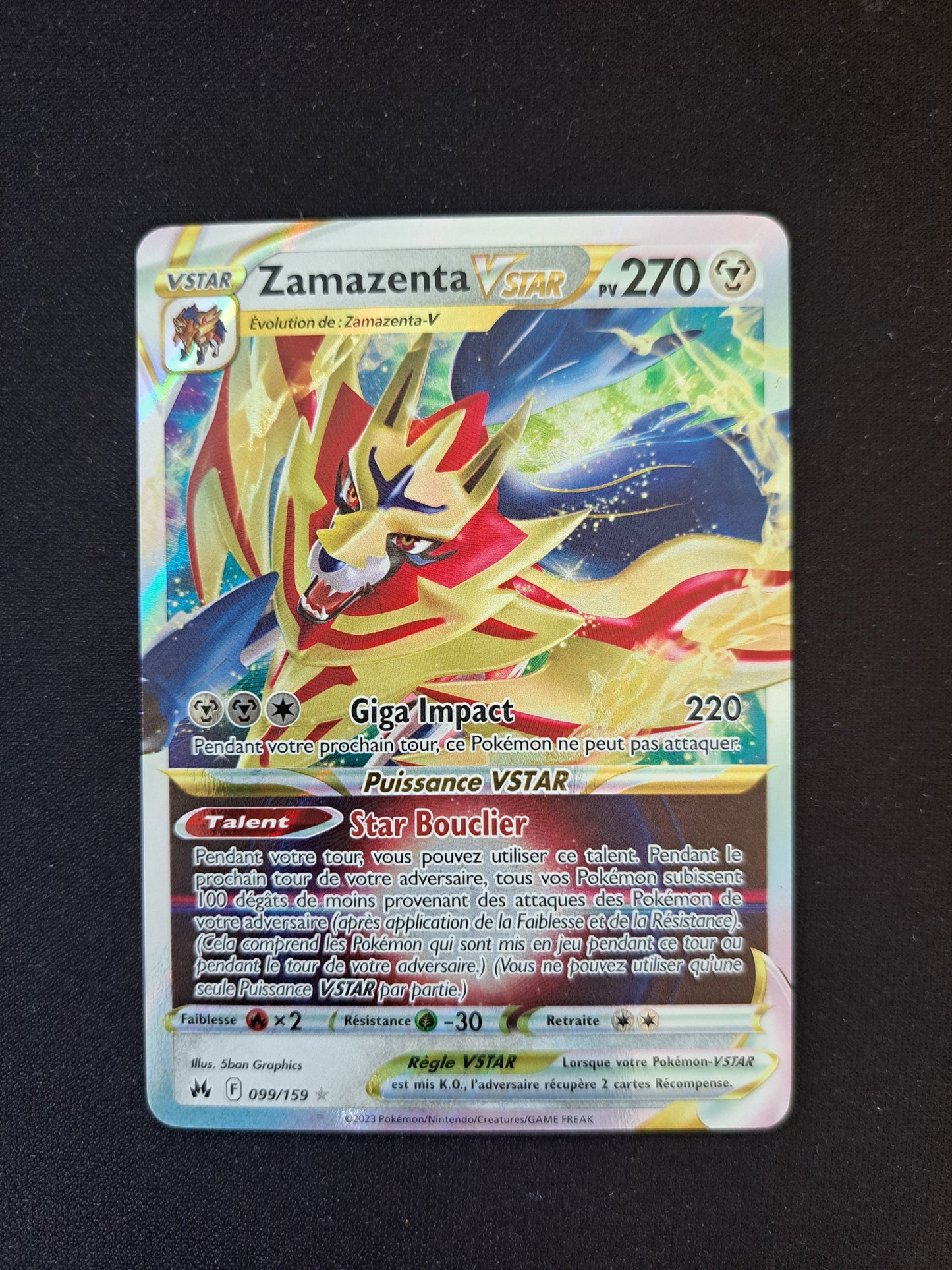 Zamazenta Vstar 099/159