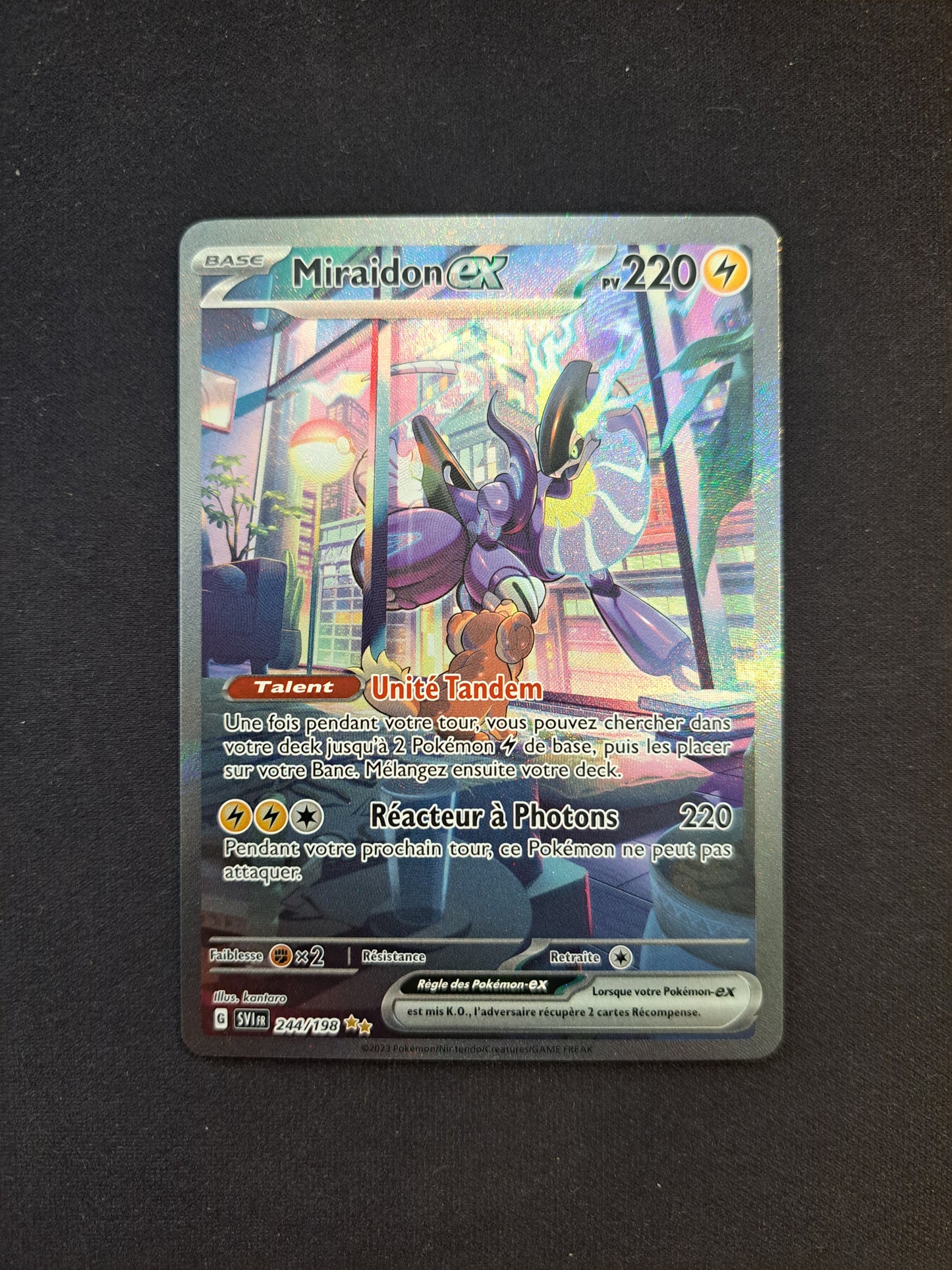 Miraidon Ex 244/198