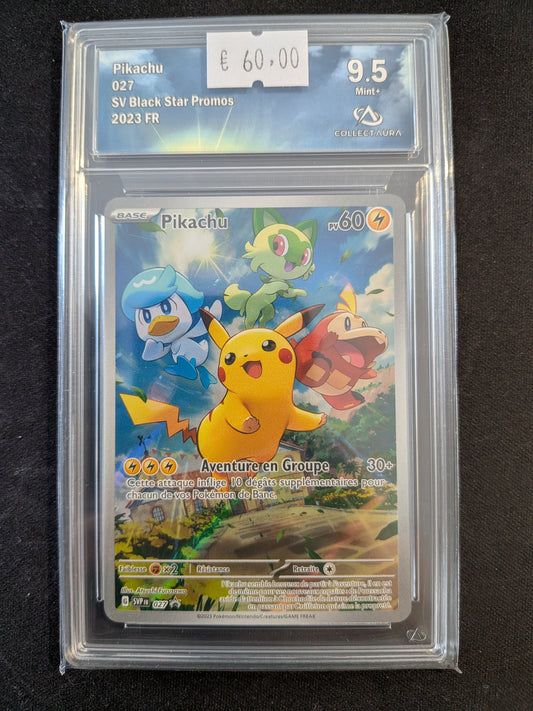 Pikachu SV027 CA 9.5