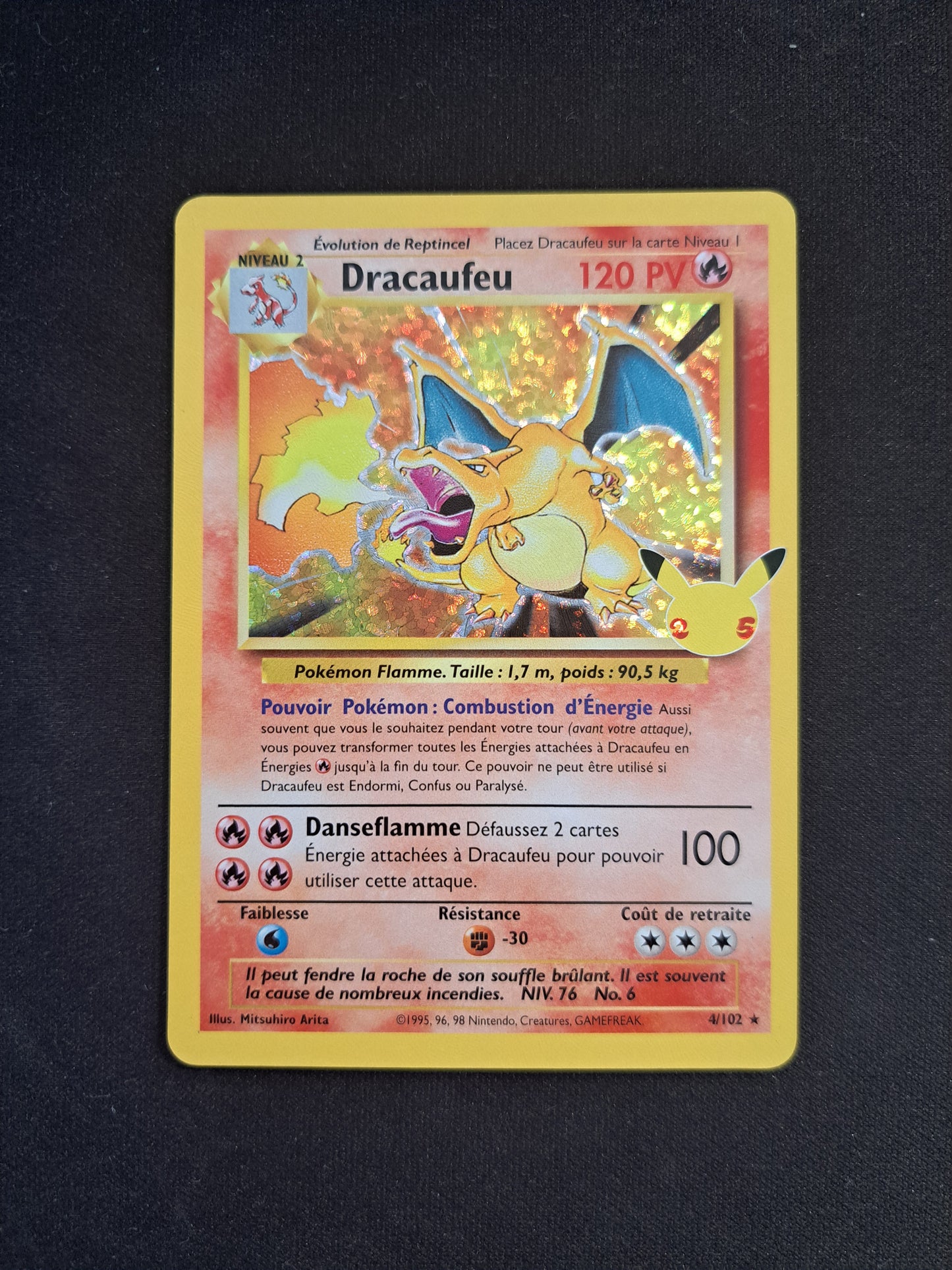 Dracaufeu 4/102 Célébration