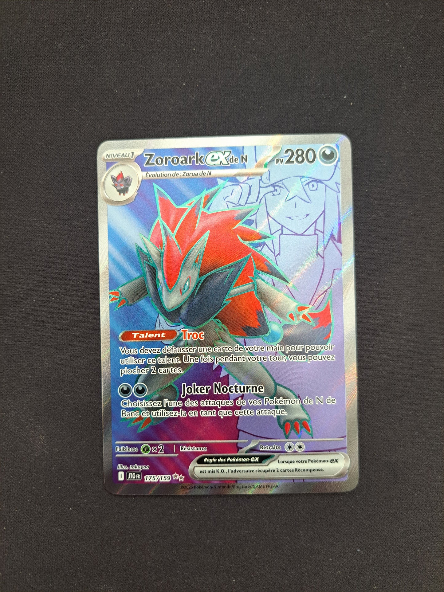 Zoroark Ex de N 175/159