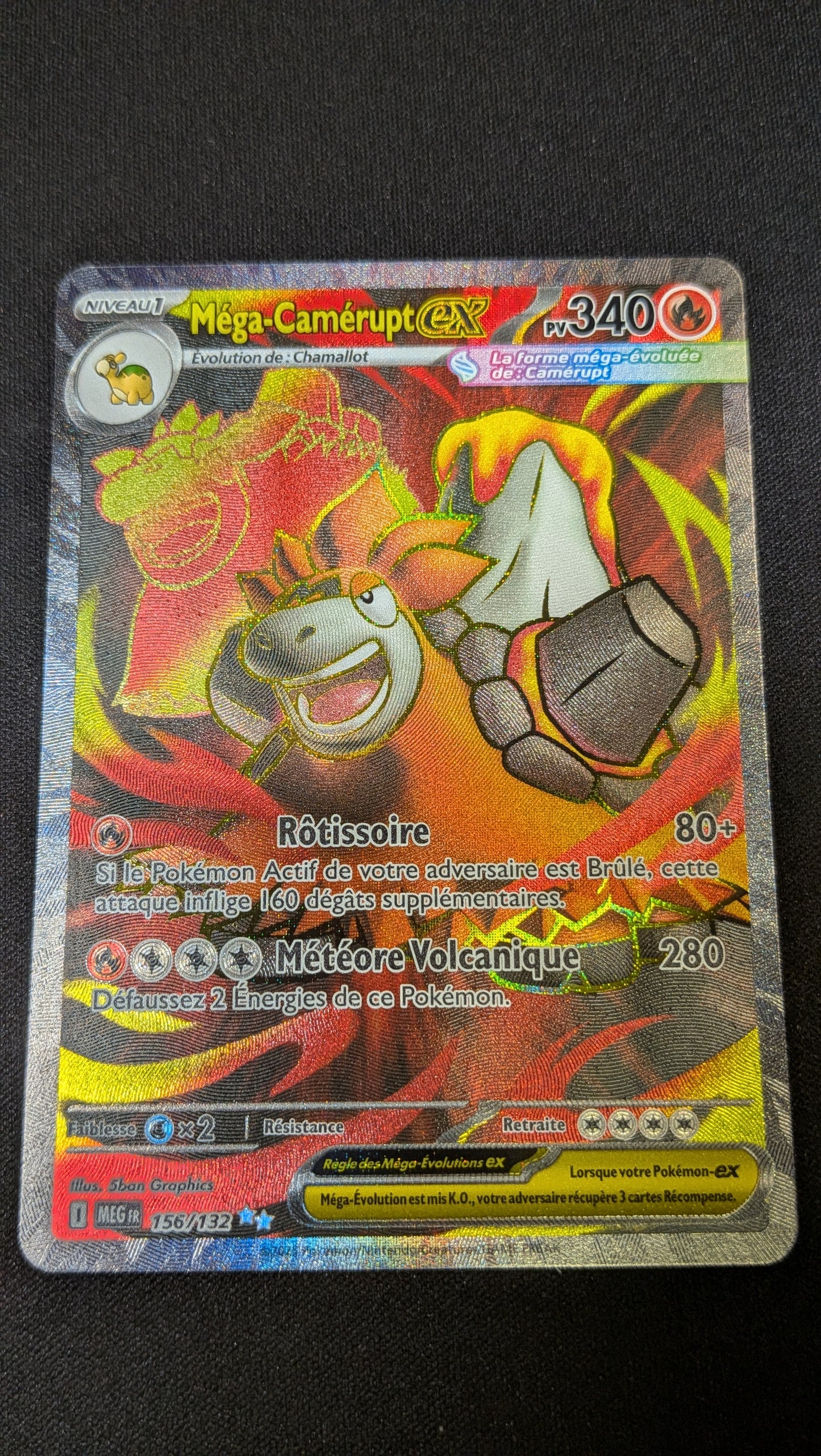Méga-Camérupt  Ex 156/132