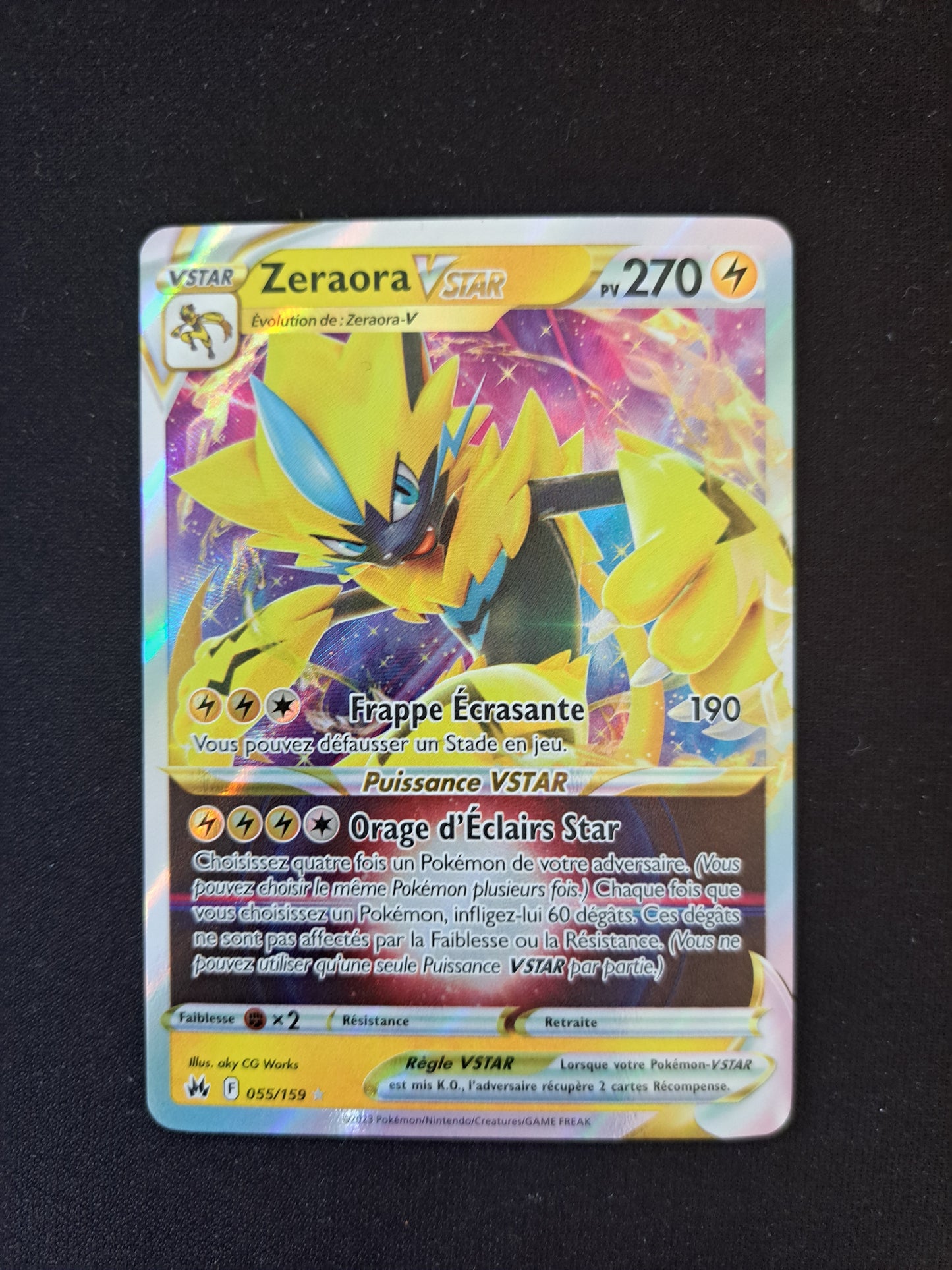 Zeraora Vstar 055/159