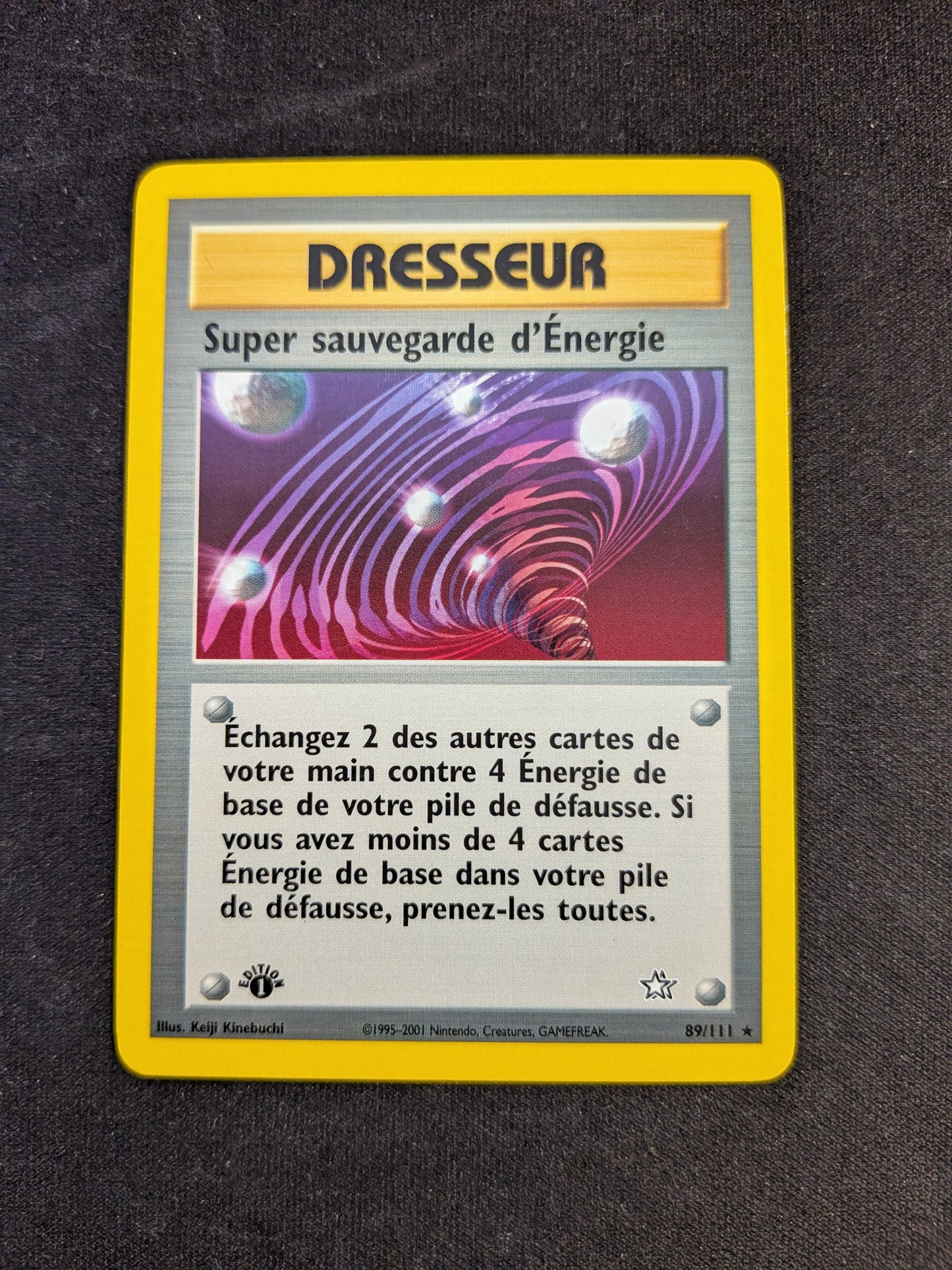 Super sauvegarde d'Energie ED 1 89/111