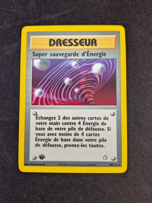 Super sauvegarde d'Energie ED 1 89/111