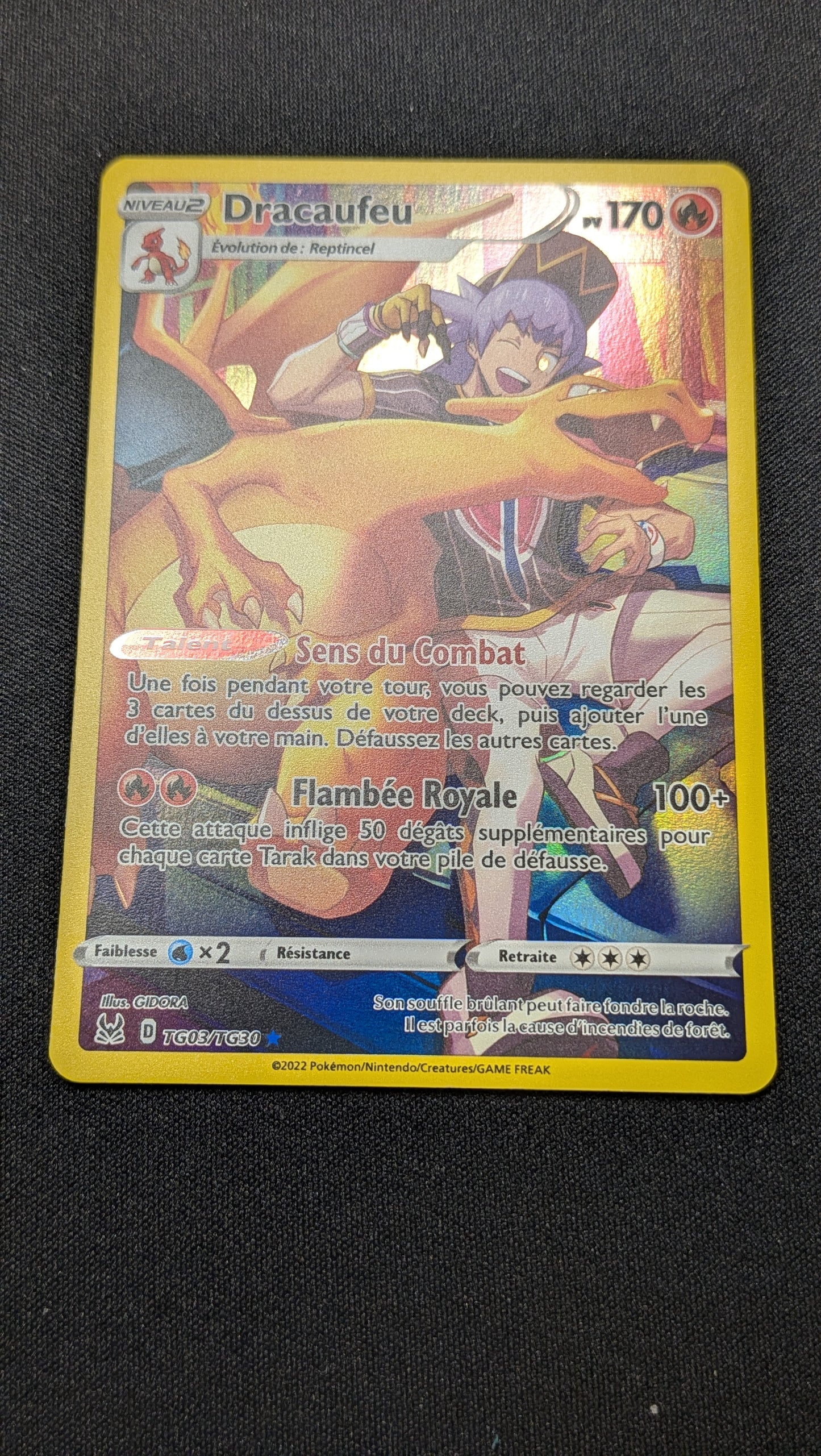 Dracaufeu V Tg03/Tg30