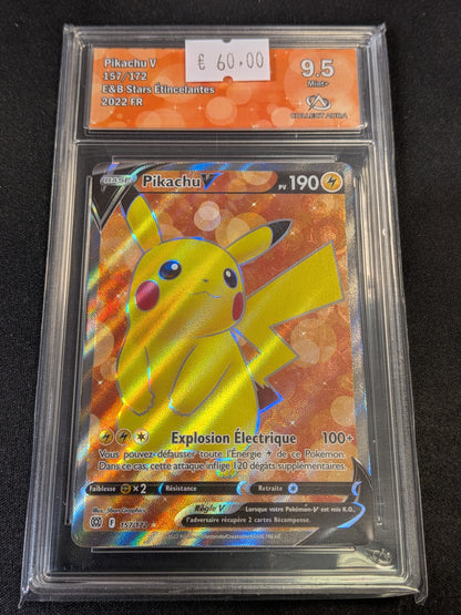 Pikachu V 157/172 CA 9.5